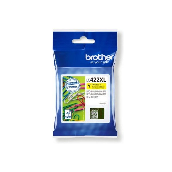 TINTEIRO BROTHER LC422XL AMARELO ORIGINAL