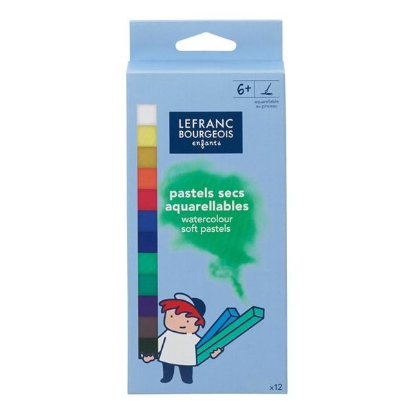 CAIXA C/ 12 x BARRAS PASTEL SECO LEFRANC BOURGEOIS