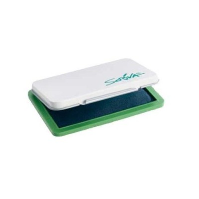 ALMOFADA CARIMBO SCRIVA Nº2  7x11cm VERDE