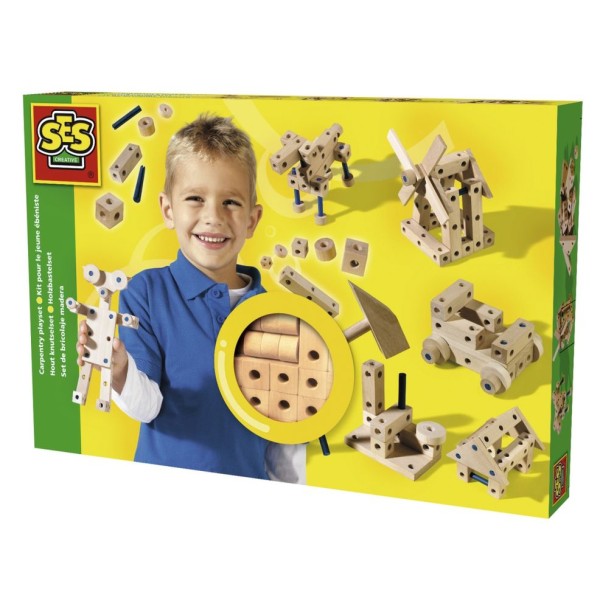 KIT CARPINTARIA SES CREATIVE HOBBY