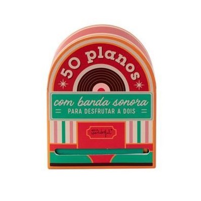 CAIXINHA DISTRIBUIDORA DE PLANOS MR WONDERFUL C/ BANDA SONORA PARA DESFRUTAR A DOIS