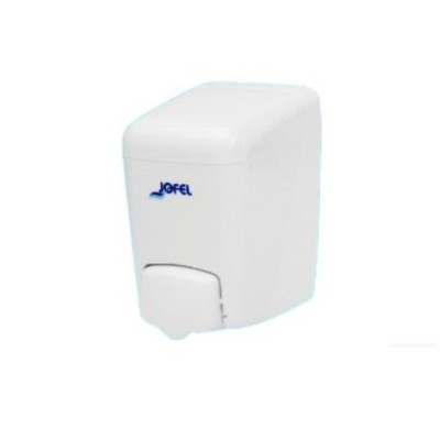 DOSEADOR PAREDE P/ GEL MAOS / SABONETE LIQUIDO 400ml JOFEL BRANCO