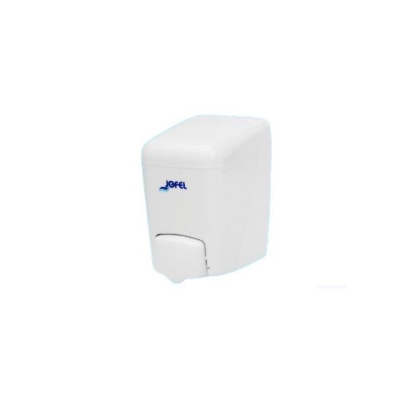 DOSEADOR PAREDE P/ GEL MAOS / SABONETE LIQUIDO 400ml JOFEL BRANCO