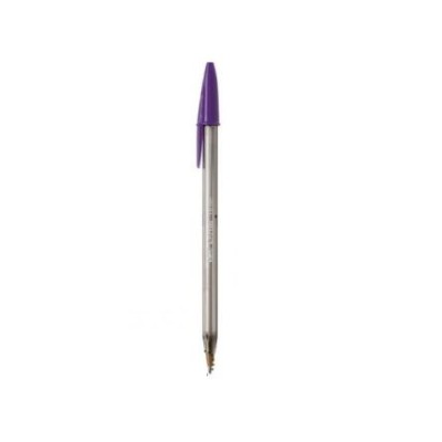 CANETA ESFEROGRAFICA BIC CRISTAL FUN 1.6 VIOLETA / ROXO
