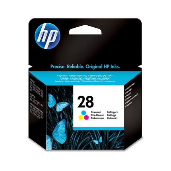 TINTEIRO HP 28 TRICOLOR ORIGINAL
