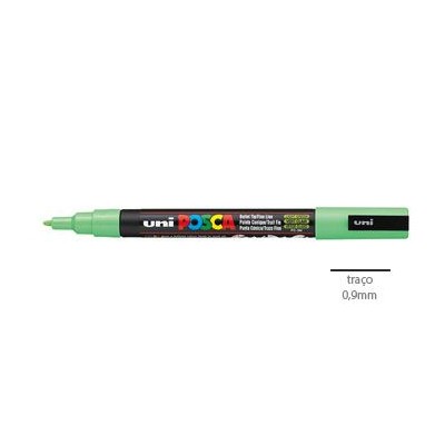 MARCADOR UNIBALL POSCA PC3M 0,9mm VERDE CLARO