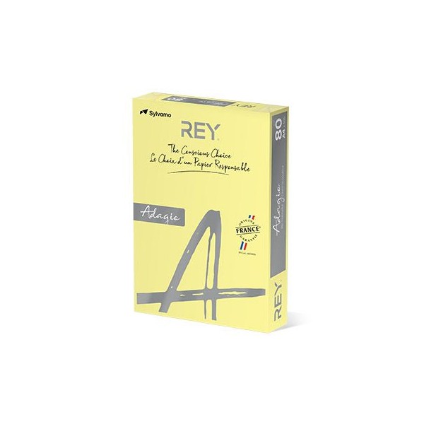 RESMA PAPEL FOTOCOPIA ADAGIO A4 80GR. AMARELO (03)