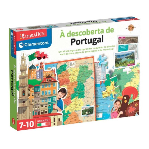 JOGO A DESCOBERTA DE PORTUGAL CLEMENTONI EDUCATION