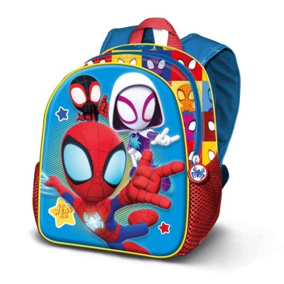 MOCHILA MARVEL SPIDEY AND HIS AMAZING FRIENDS THREE 3D 31X26X11CM