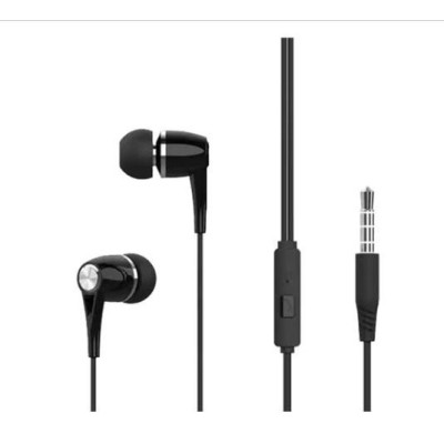 AURICULARES XO-EP21 C/ FIO -  PRETO