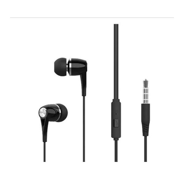 AURICULARES XO-EP21 C/ FIO -  PRETO