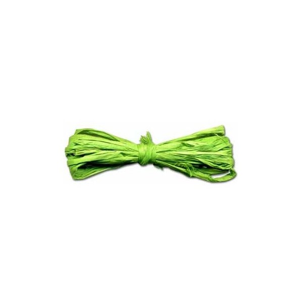 NOVELO FIO RAFIA NATURAL 50gr. VERDE CLARO