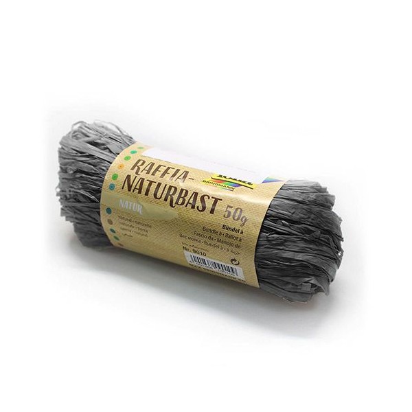 NOVELO FIO RAFIA 50gr. PRETO