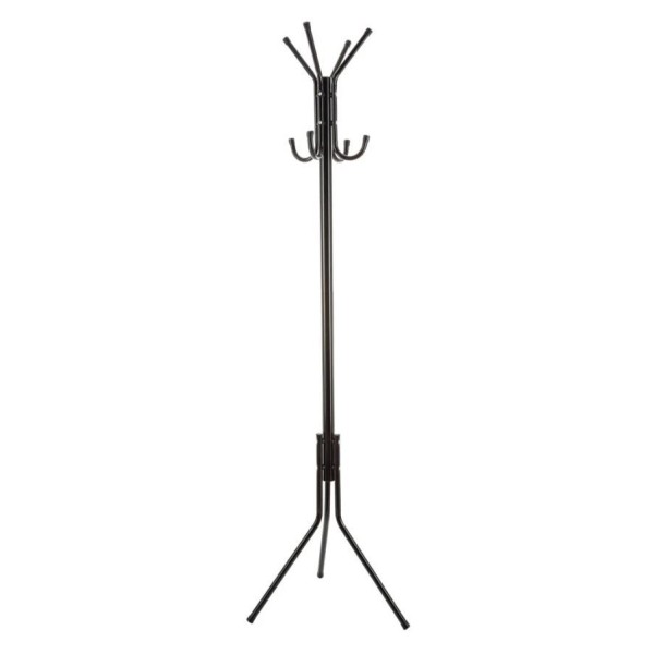 BENGALEIRO METALICO 170cm C/ BASE REDONDA (45cm) 8 CABIDES E PORTA GUARDA-CHUVAS