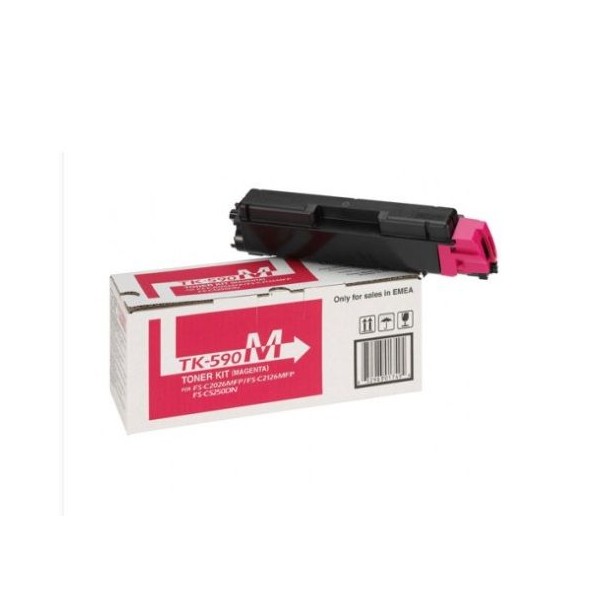 TONER KYOCERA TK590 MAGENTA 5K ORIGINAL