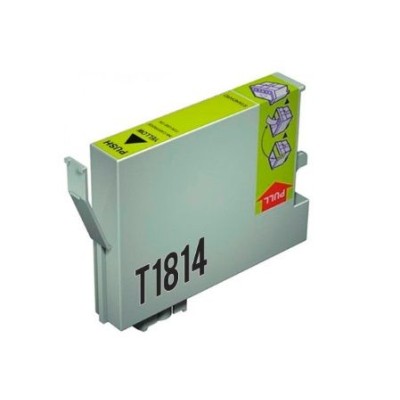 TINTEIRO COMPATIVEL C/ EPSON T1814 - 18XL AMARELO