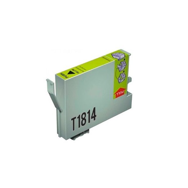 TINTEIRO COMPATIVEL C/ EPSON T1814 - 18XL AMARELO