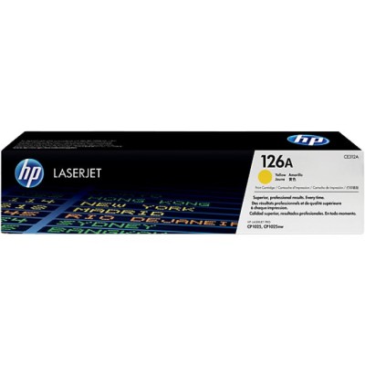 TONER HP CE312A 126A AMARELO 1K ORIGINAL