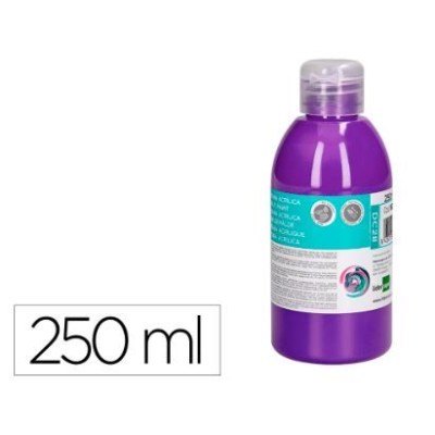 FRASCO TINTA ACRILICA LP 250ML VIOLETA