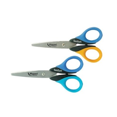 TESOURA MAPED SENSOFT 13CM PONTAS REDONDAS