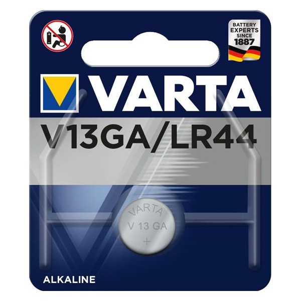 PILHA ALCALINA VARTA LR44 1,5v