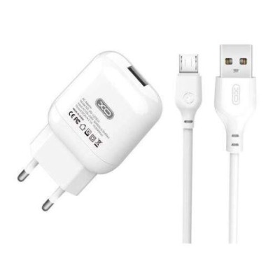 CARREGADOR P/ SMARTPHONE XO MICRO USB  C/ CABO USB 1MT