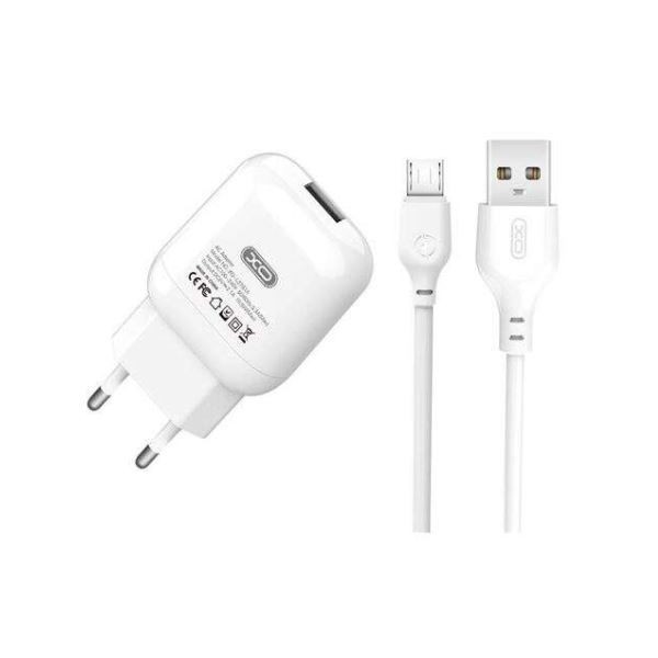 CARREGADOR P/ SMARTPHONE XO MICRO USB  C/ CABO USB 1MT