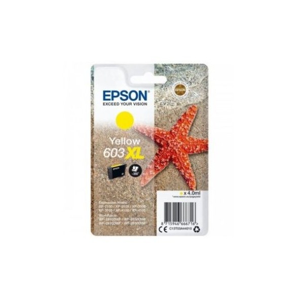 TINTEIRO EPSON 603XL AMARELO ORIGINAL