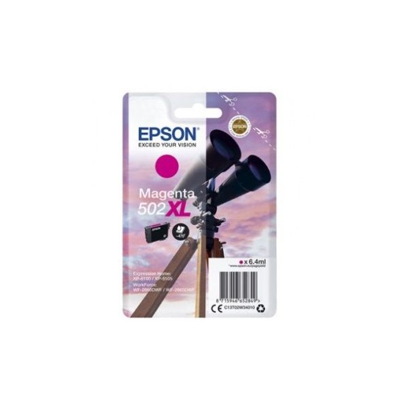 TINTEIRO EPSON 502XL MAGENTA ORIGINAL
