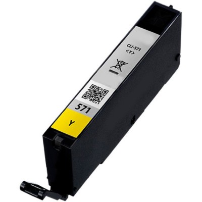 TINTEIRO COMPATIVEL C/ CANON CLI571XL AMARELO