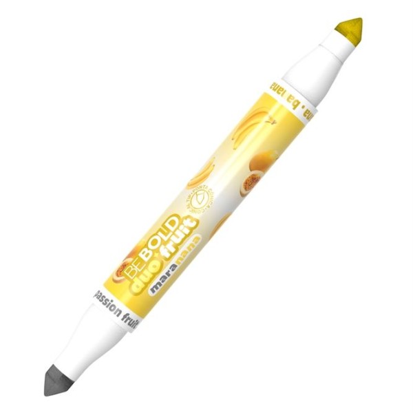MARCADOR FLUORESCENTE PONTA DUPLA NEWPEN BEBOLD - PERFUMADO BANANA E MARACUJA