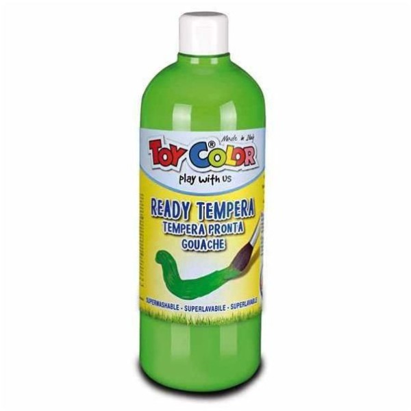 GUACHE LIQUIDO PRONTO TOY COLOR 1LT VERDE CLARO