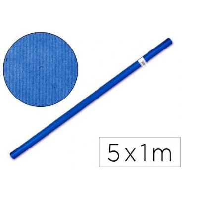 ROLO PAPEL KRAFT 65gr/m2  5x1MT - AZUL