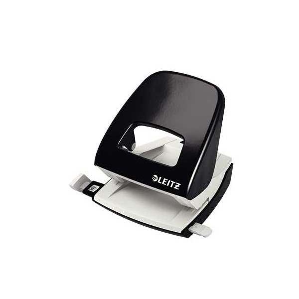 FURADOR LEITZ 5008 C/ REGUA 30FLS PRETO