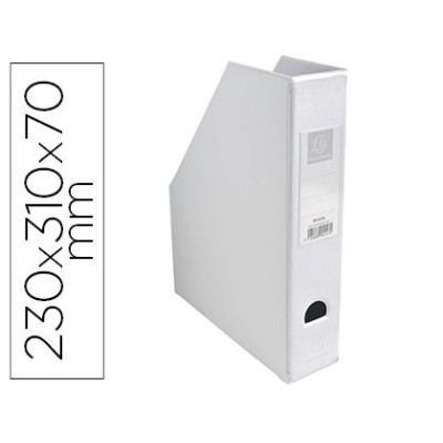 PORTA REVISTAS PVC L70mm  310x230mm BRANCO