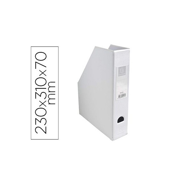 PORTA REVISTAS PVC L70mm  310x230mm BRANCO