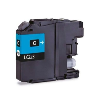 TINTEIRO COMPATIVEL C/ BROTHER LC223 CYAN