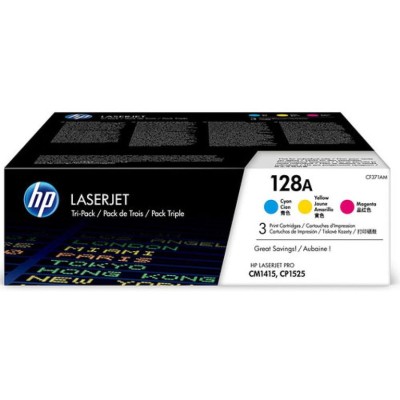 TONER HP CE321/CE322/CE323 1,3K (3 CORES) 128A ORIGINAL