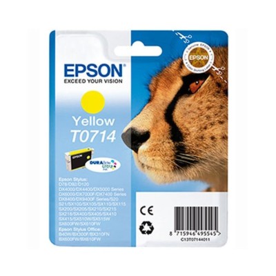 TINTEIRO EPSON T0714 AMARELO ORIGINAL