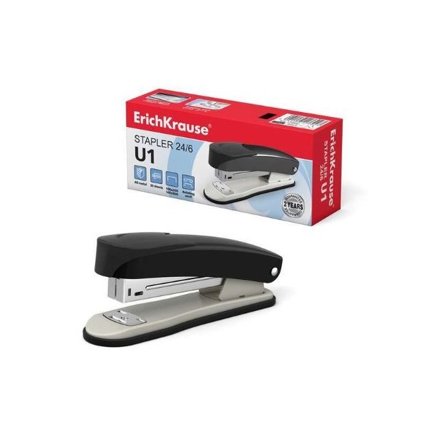 AGRAFADOR ERICHKRAUSE U1 (24/6 E 26/6) 30FLS PRETO