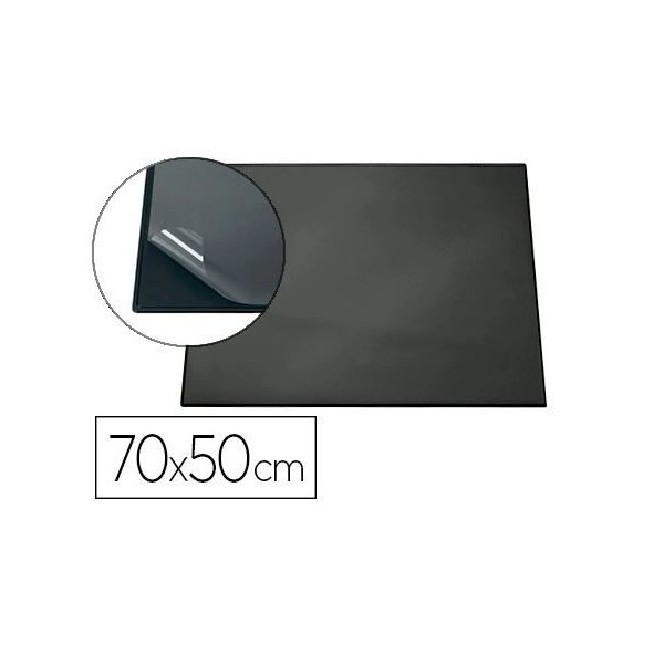 BASE DE SECRETARIA C/ BOLSA DURABLE ANTIDESLIZANTE 70x50cm  PRETO