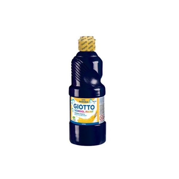 GUACHE LIQUIDO GIOTTO ESCOLAR (LAVAVEL) 500ML PRETO