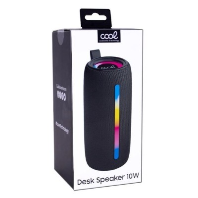 COLUNA PORTATIL COOL DESK SPEAKER 10W - PRETO