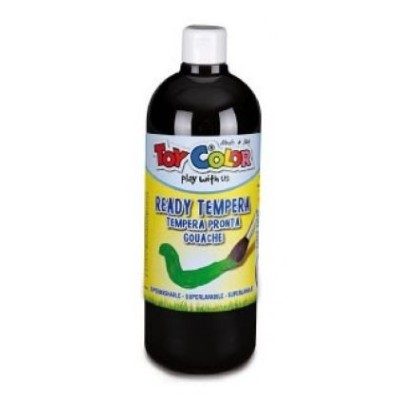 GUACHE LIQUIDO PRONTO TOY COLOR 1LT PRETO