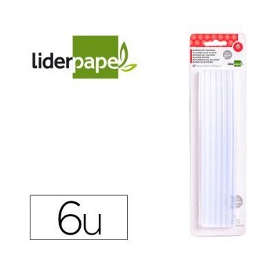 BLISTER C/ 6 x RECARGAS EM BARRAS  "LP"  11/12mm X 20 cm  P/ PISTOLA COLA QUENTE