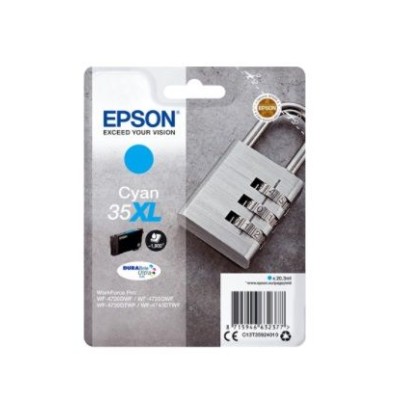 TINTEIRO EPSON 35XL CYAN ORIGINAL
