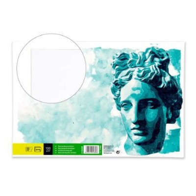 BLOCO DESENHO / PAPEL CAVALINHO S/ESQ. A2 30FLS 120GR.