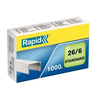 AGRAFES RAPID 26/6 1000unid.