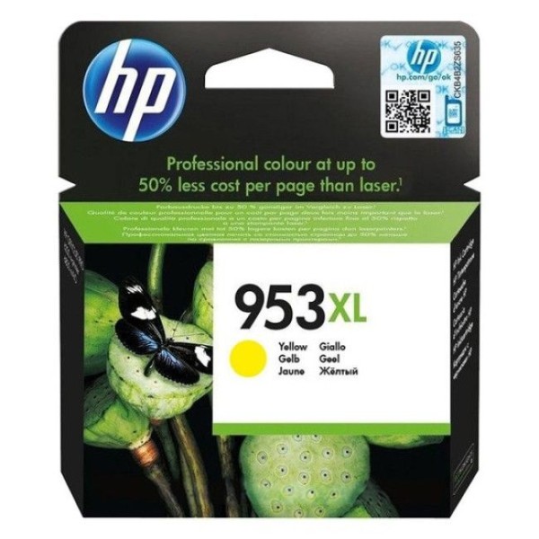 TINTEIRO HP 953XL AMARELO 1.6k ORIGINAL