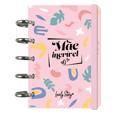 CADERNO INTELIGENTE A5 PAUTADO LOVELY STORY 100gr. 100FLS